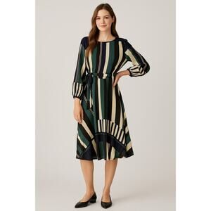 Anthropologie Stripe Dress - Sunday in Brooklyn (Small)